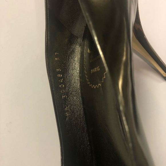 Yves Saint Laurent metallic pumps - Picture 3 of 8